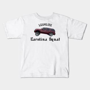 CAROLINA SQUAT T-SHIRT Kids T-Shirt